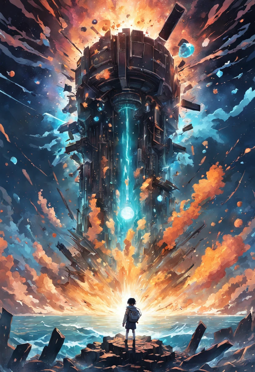 destroy,fragmented,Crystals explode,New fly,Oil-based robots,rusted,Everything explodes,OK,Nothing,junk,The ocean is full of it,destroy,Nuclear wastewater,Everything will return to calm,Neutron star spray concurrently