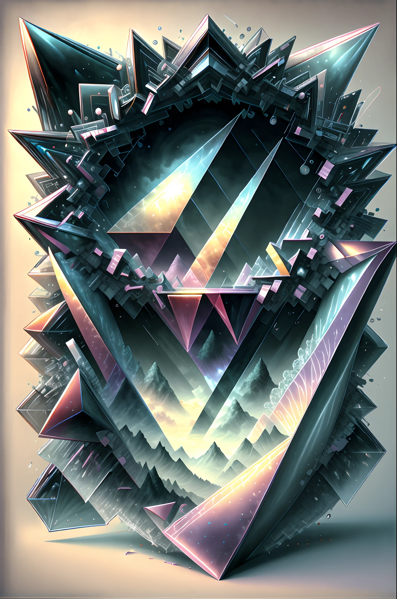 Symmetrical cool geometry