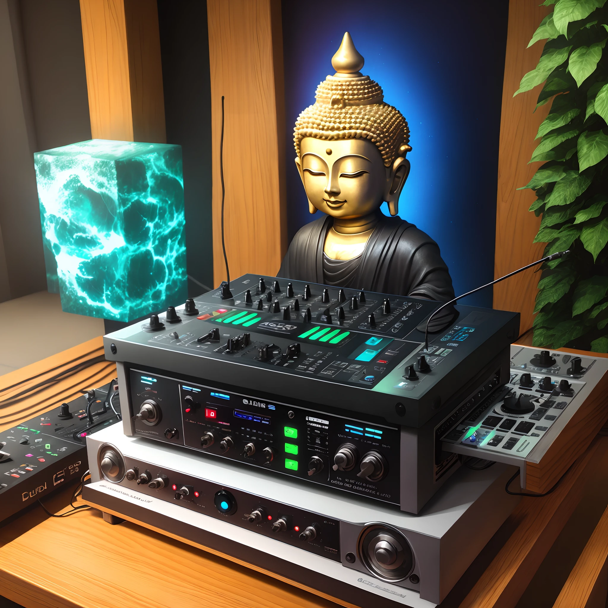 DJing Buddha