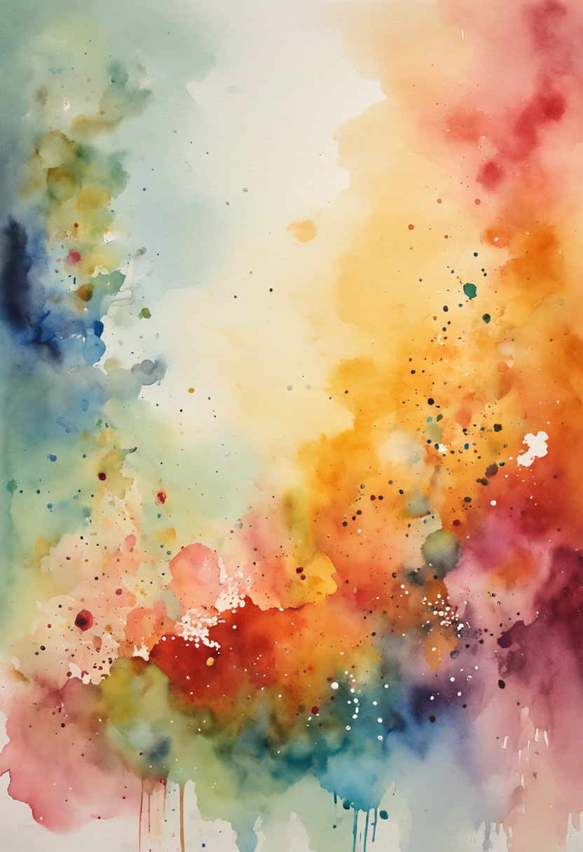 Color watercolor illustration of a pair of lungs, lungs, Exhalation coagulation, air particles, dust particle, dust and particles, dust particle, Dust particles in the air, particles and dust in the air, heav breathing, coughing, heart kidney lungs, dyspnea, medical image, Colored particles, Floating dust particles, full device, Health, High particle count, toxic air