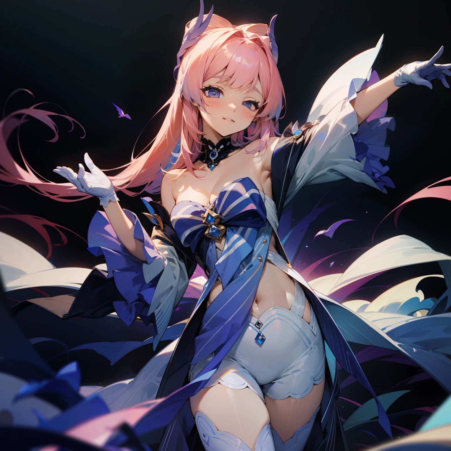 dream magical,tmasterpiece,Masterpiece,extreme hight detail,Ultimate temptation。Dance。Absolutely beautiful,Extreme background