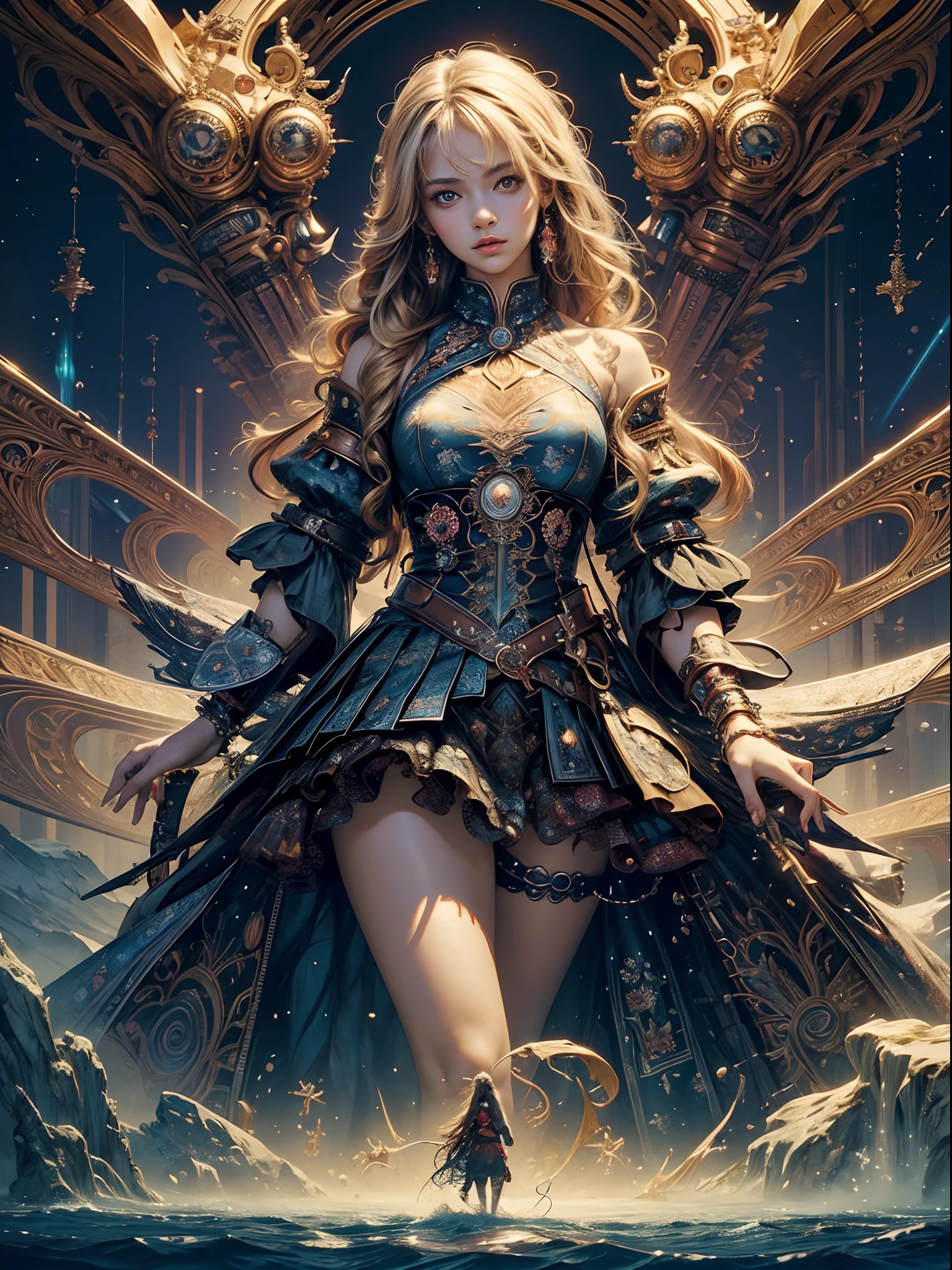 official art, unity 8k wallpaper, ultra detailed, beautiful and aesthetic, High quality, beautiful, masterpiece, best quality, (zentangle, mandala, tangle, entangle:0.6),