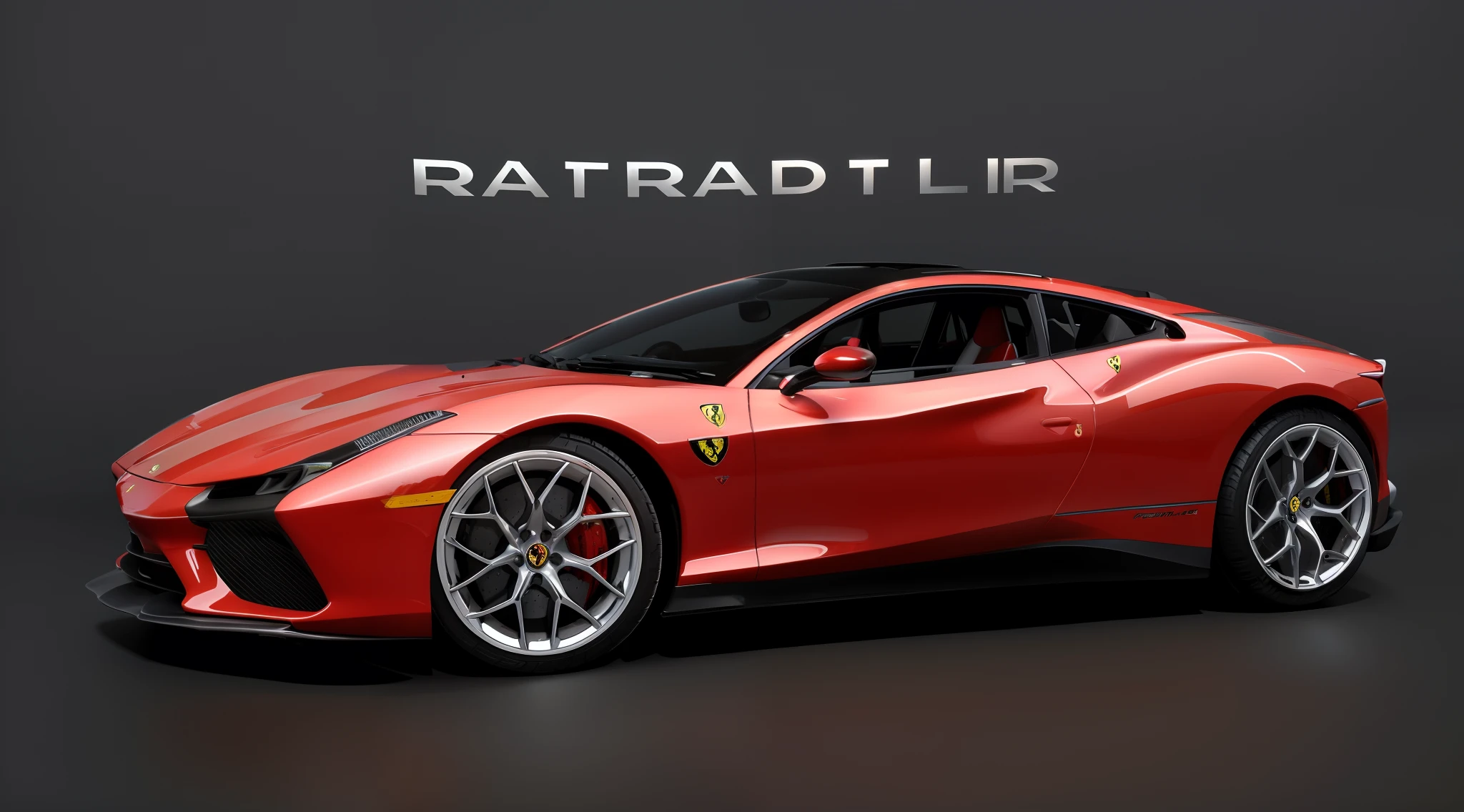 pintar de vermelho ferrari