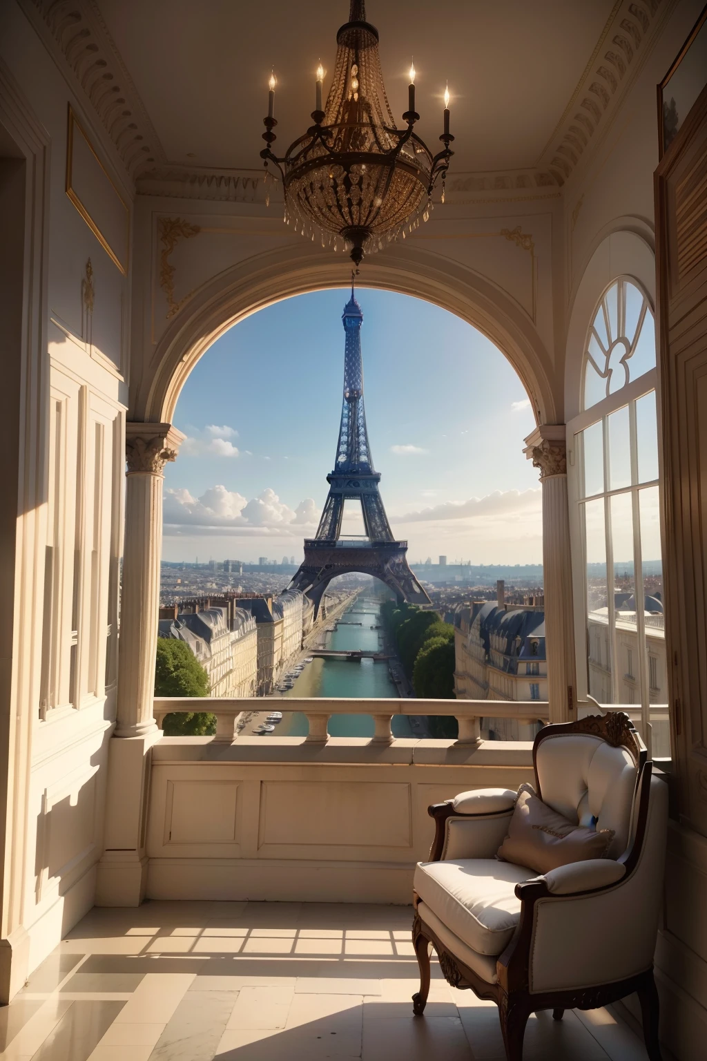 Capital of France in the seventeenth century, com uma arquitetura elegante, exclusive shops and entertainments of all kinds to cater to the lust of the French nobles.