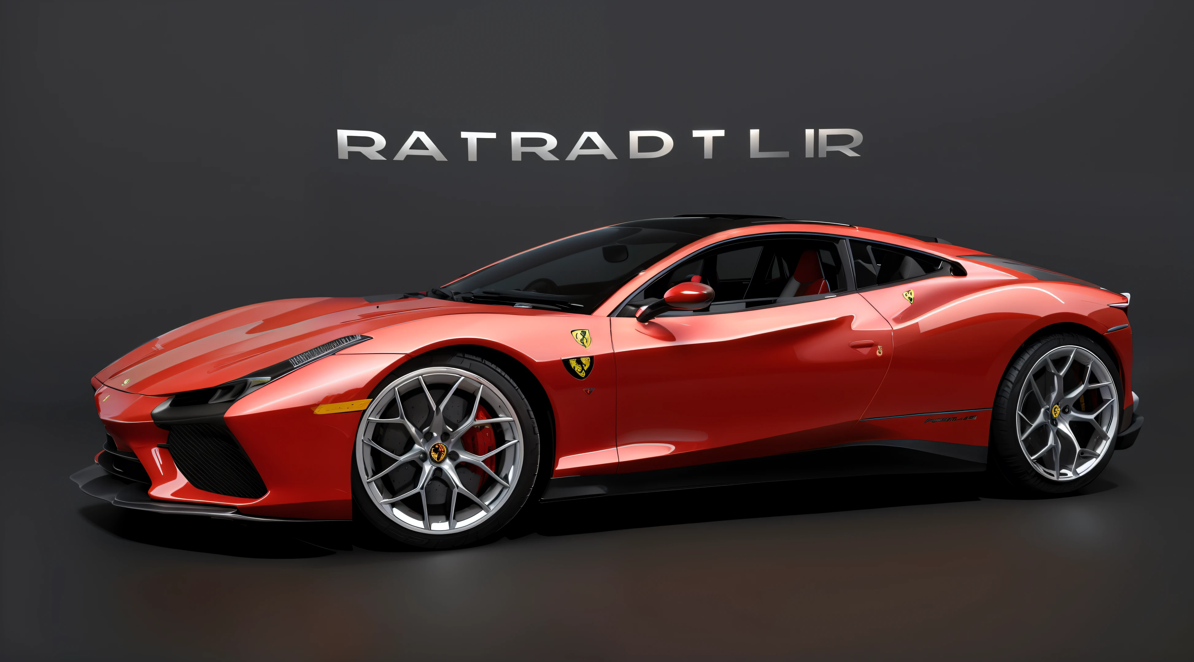 pintar de vermelho ferrari