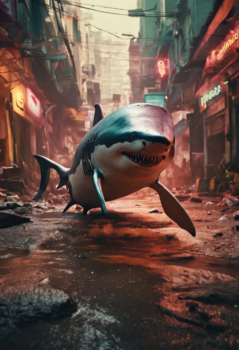 shark skeleton, pegando fogo em uma bananeira