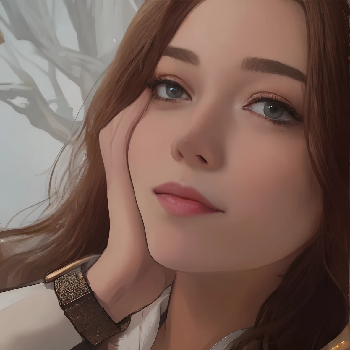 The face ò a beautiful women