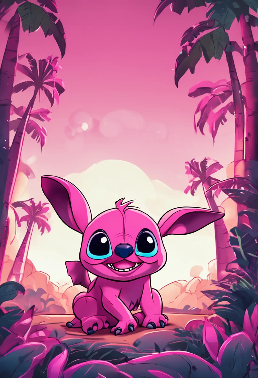 pink Stitch character