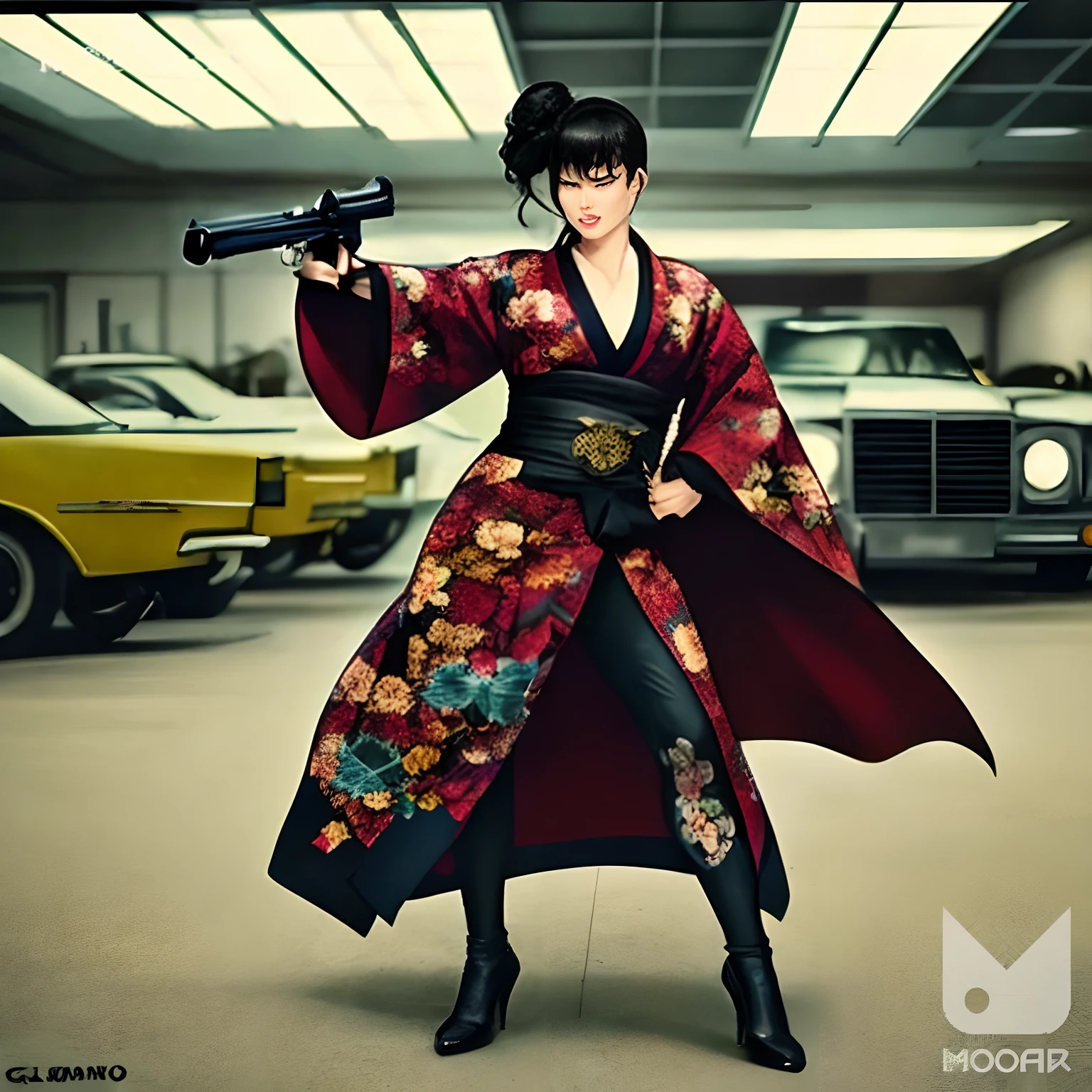 beautiful countenance、American comic book style face、​masterpiece