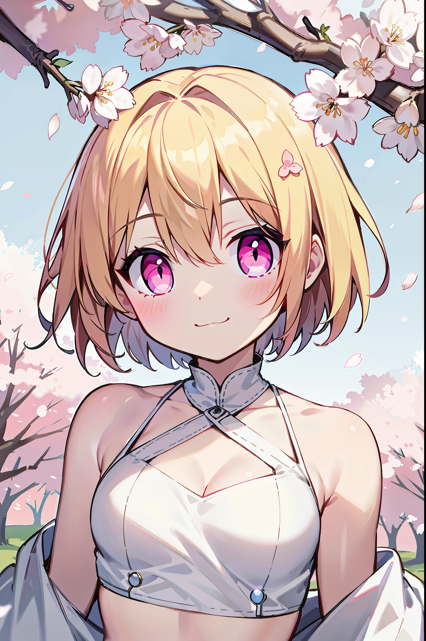 Pink eyes