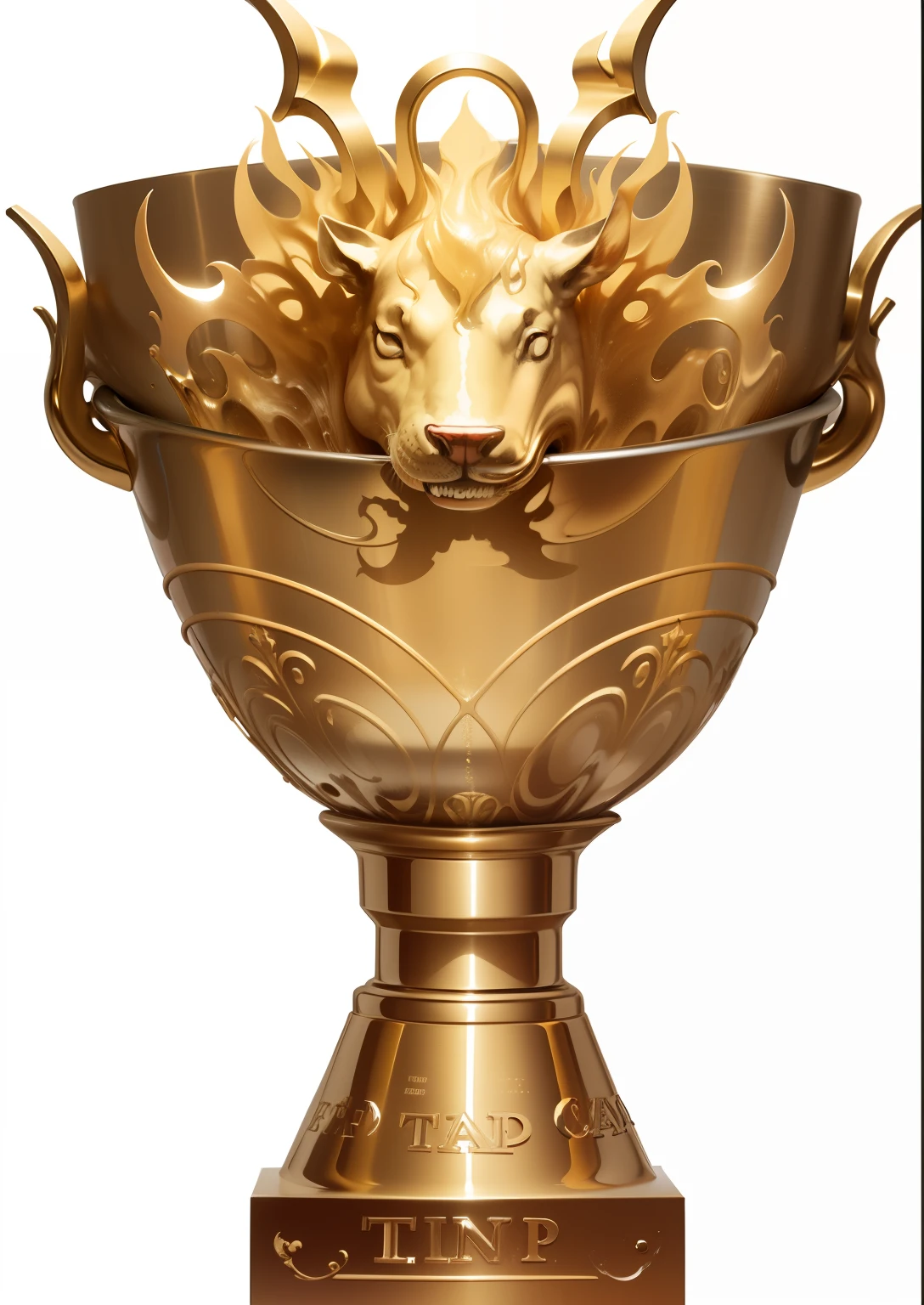 Blend the faucet with the trophy
