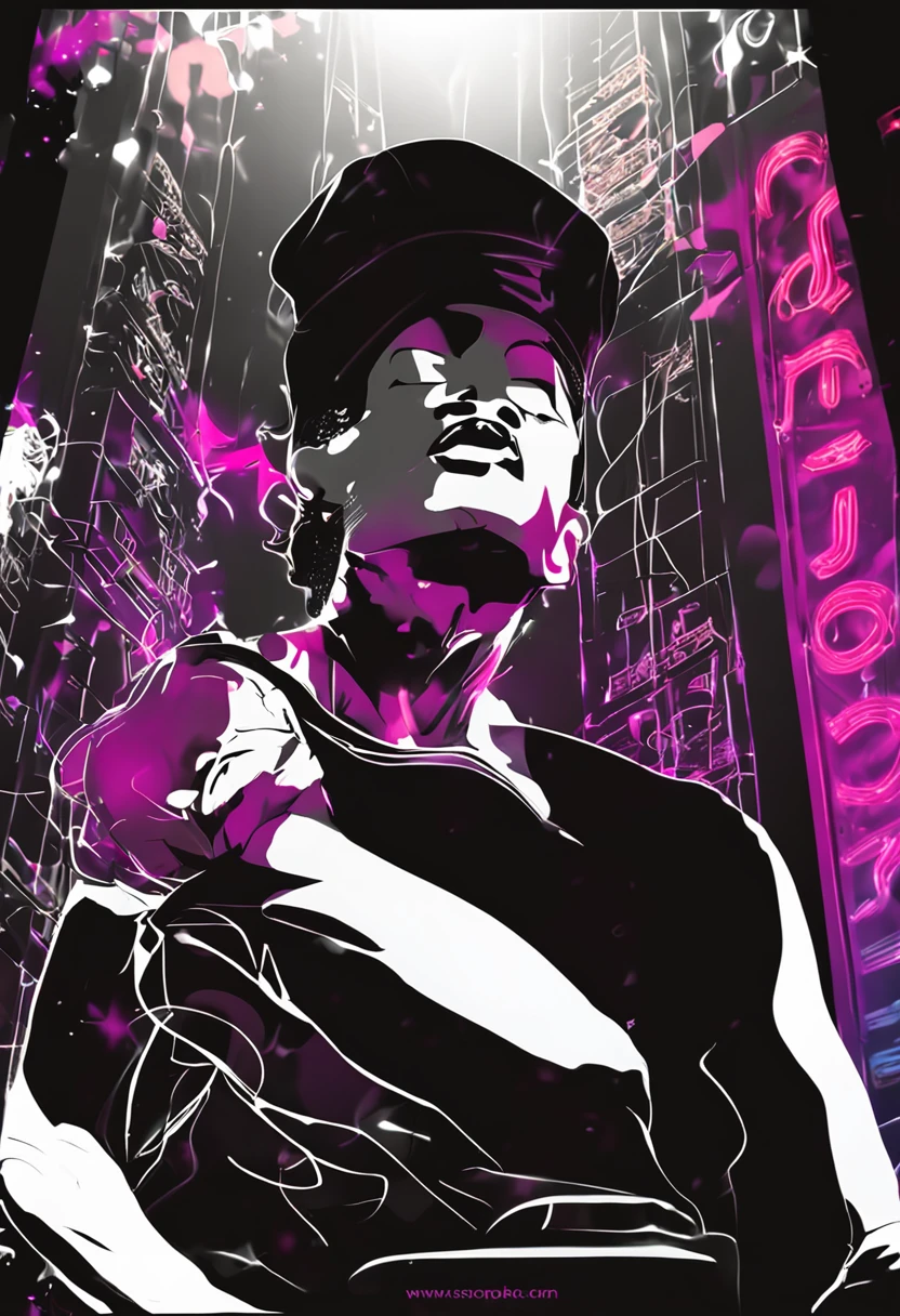 silhouette  background nightclub