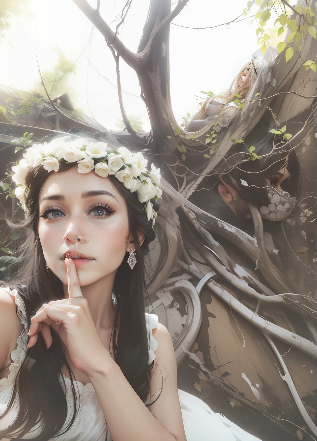 A beautiful lady