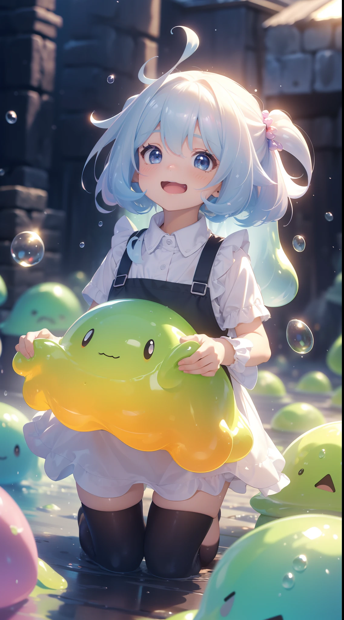 waifu covered with slime