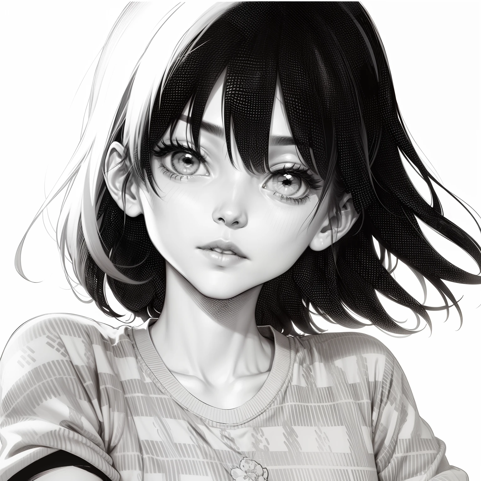 Black and white pictures of similar male character comics