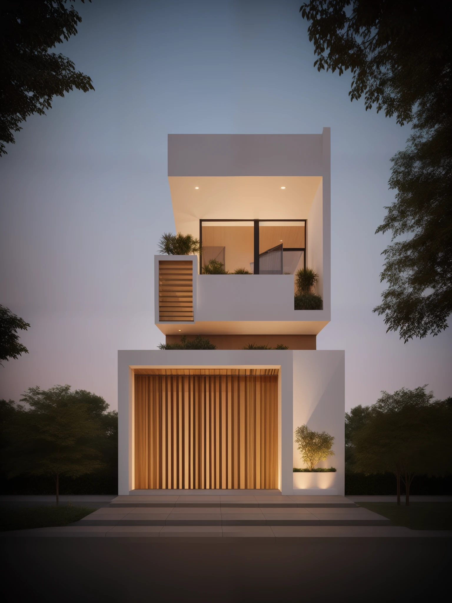 townhouse, sunrise, clear air, morden, day light, cinematic lighting, light fromt indoor:0.7