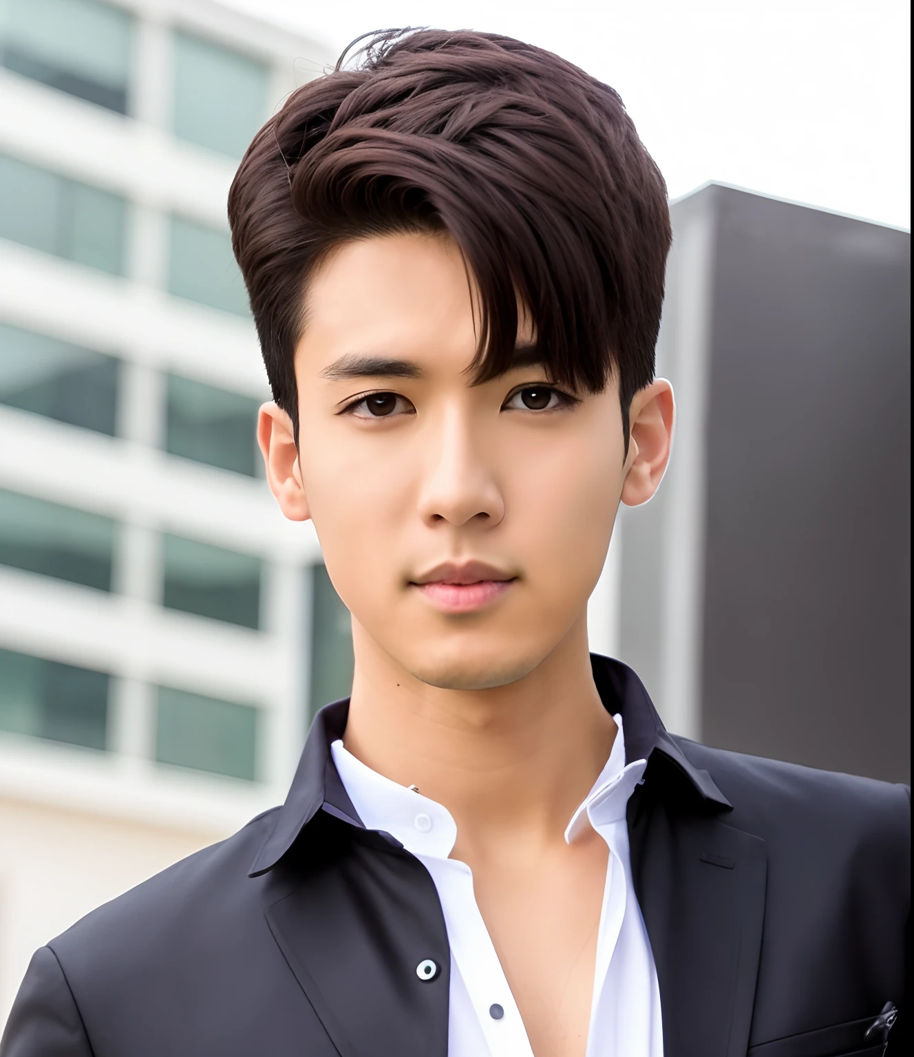 full photo anime character handsome