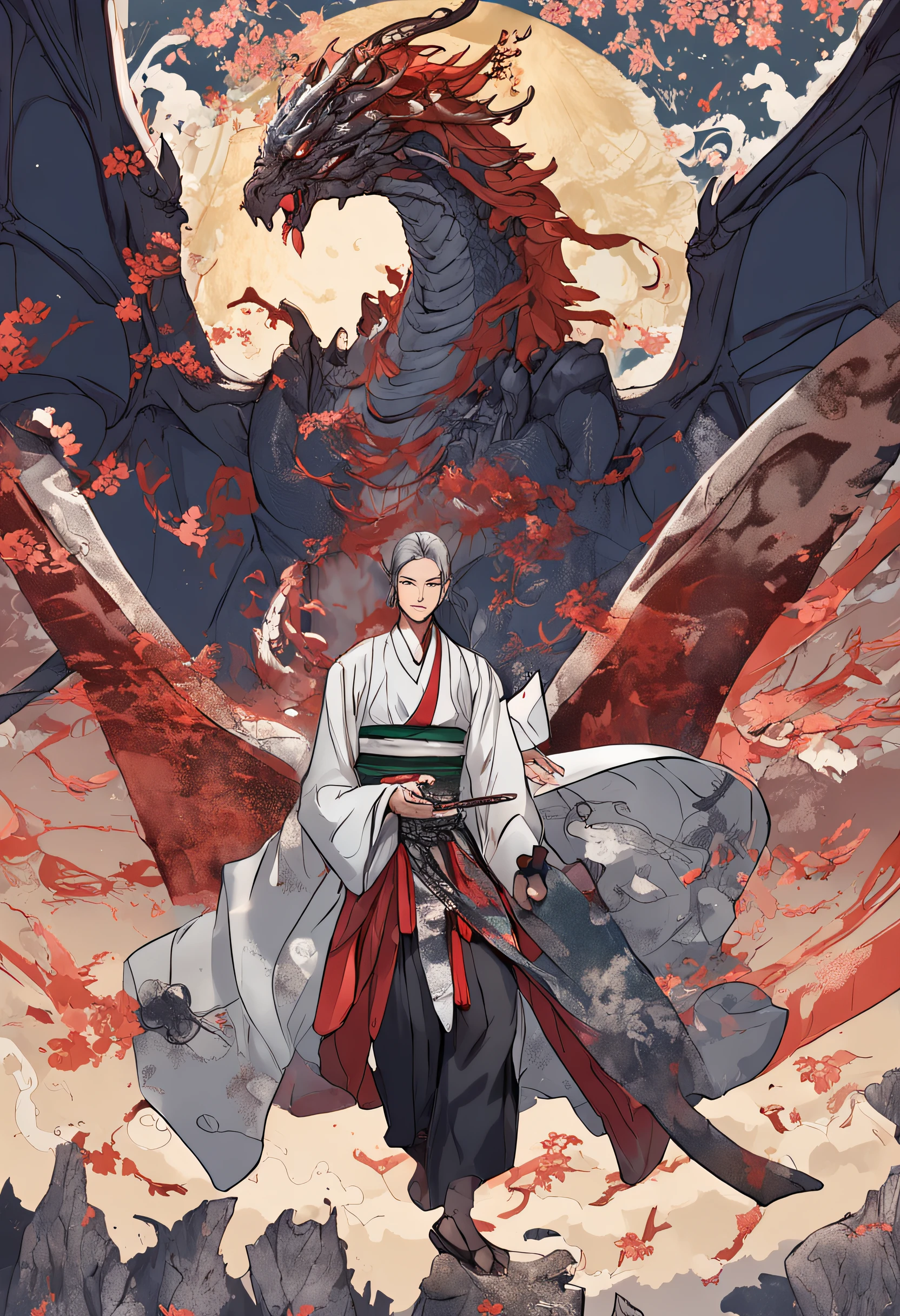 Uesugi Eri，A redhead，Beautiful woman in white，Gangnam creates a series of fantasy novels《Dragons》and characters in derivative works thereof，in《Dragons III.：Tide of the Black Moon》debut。Externally, he is the head of the Uesugi family of three of the eight families of Sheki，The actual identity is a hybrid embryo with the personal genetic bloodline of the former Shadow Emperor Uesugigoshi，Possession is called Trial（Serial number 111）of words。