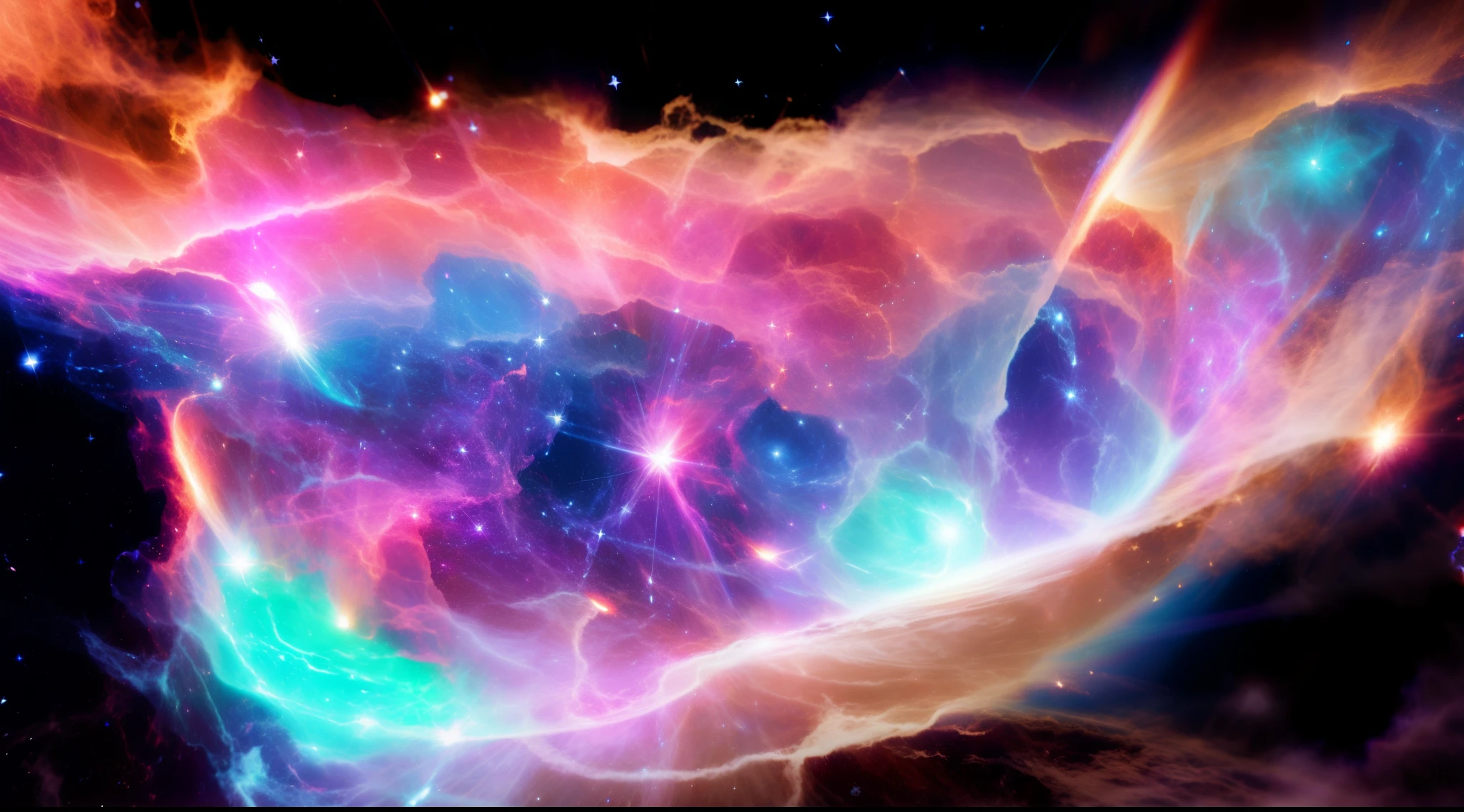 Light of supernova in the night sky