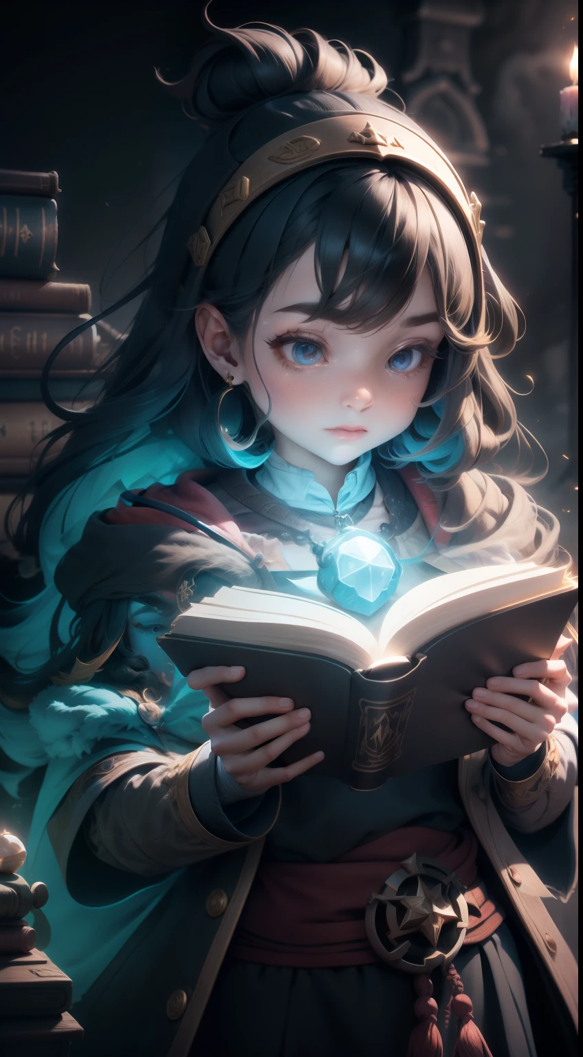 Generate a user interface for a spell-casting game
