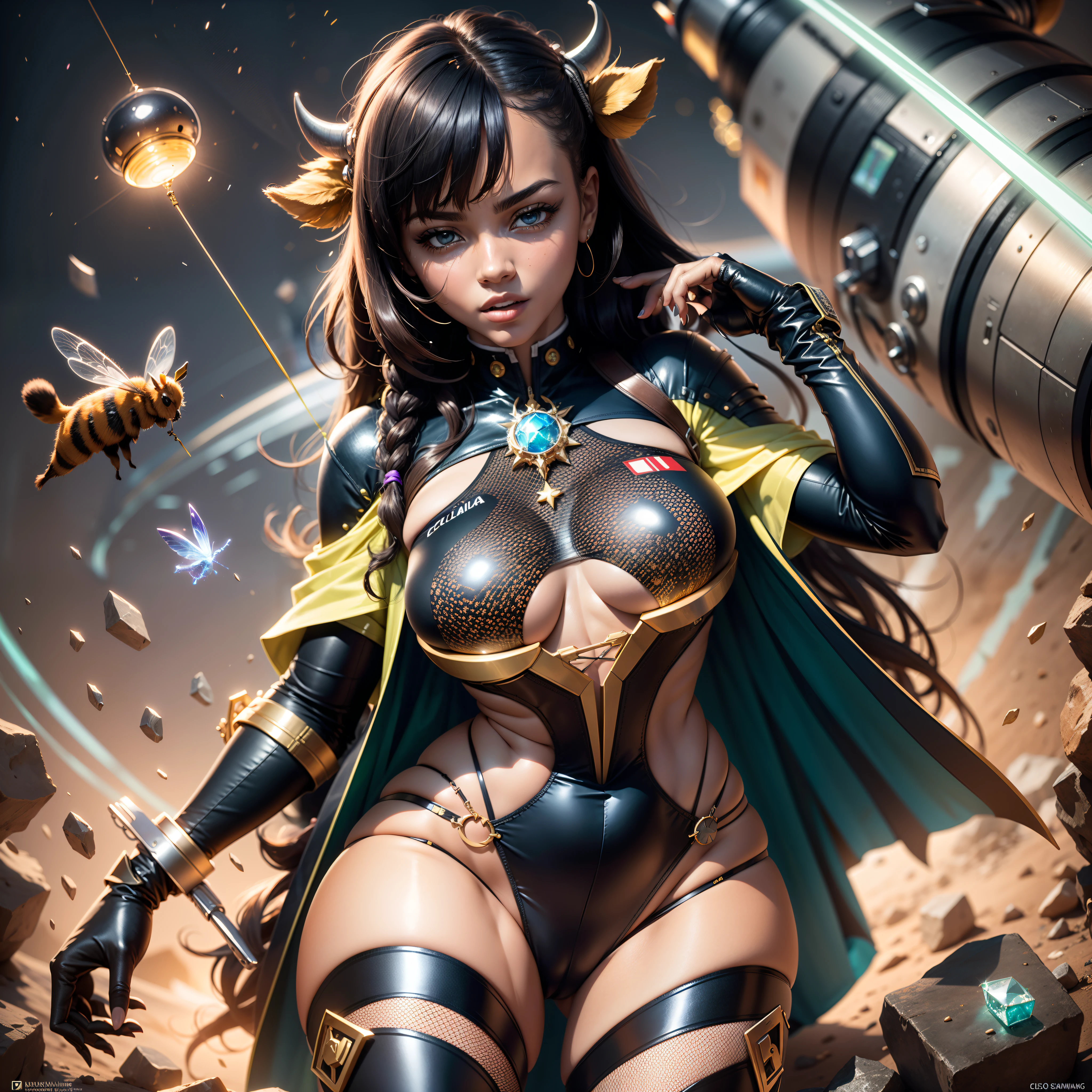 Masterpiece Galaxy space spacesuit space_outfits female Celia_Rose fullbody The_Manned_Maneuvering_Unit (MMU) outfits astronaut girl, propulsion jet-pack missile shot outdoor UNITED STATES Flag Goddess Conceptual contre-jours onyx Star Sun space Station Port War Will-o'-the-wisp Deep Ship, Pilots "Heavy metal" Devastating cyberpunk mature "Luis Royo" dazzling Admiral Marshall richly decorated star Cosplay Royale native Africa women "Celia Rose Gooding" cow-girl "Nyota Uhura" sundrop ultra_Sharpness intricate ultra pro-photorealists optimal ultra high_quality perfection Accuracy reflexes ultra highRes detailed max volumetric graduate netteté improved Octane_render number_rendues UHD XT3 64K 32K 16K 8K DSLR HDR unrealengine5 saturate shadow analogique 3dcg symmetrical sexy body athletic skin tanned saharian african hairstyle dreads kilimandjaro epic cheekbones effects embarrassed redderer eyeliner indigo beautiful eyes sapphires dark pupils black brown retina lazulis iris turquoises mouth open teeth obvious smiles fringes ecstatic floating jacket quirky fixed eccentric cape levitating shoulders-off shirt lace clavicles white papillotes embroidered breasts points satin corsait sundrop thick felther felt skirt matching spinels loose swinging navel waist revealing belts-Chastity heart diamond padlock Gold decorated silver agate pubis reveal scarlet pubis-hairy silks garters snaps thighs legs boots stainless steel gothic thick onyx, magic ruby invokes Bees incandescent CGSCOSITY flowering invoke Bees monster equirectangular background 360 Crystalline hearth Queen_Bee Micro Recorder flash (EOS R6 135mm 1/1250s f/2.8 ISO400) Phaser shoot Mechanic Canon-ion opale, mannequins sexual lovely dramatic glass straight armor heavy chrome flat sensor Luminescence rune lava bands antenna engravings Tourmaline glyph plasma fathoms brass chef-d' Michelangelo armoirie earth navy tattoo "Bruce Weber" sex girls naked nsfw varied multi etc.