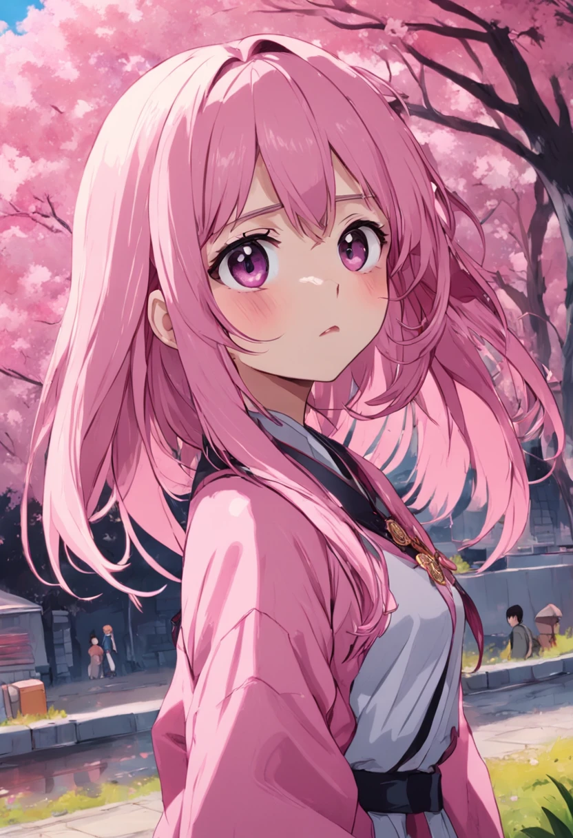 saya akan membuat gambar anime mengunakan AI image generator bernama seaart
saya ingin kamu memberikan prompt untuk seaart tersebut. gambarnya adalah seorang cewek rambut pink panjang dengan pakaian minim serta bentuk tubuh yang sedikit berisi
berikan prompt dalam bahasa inggris