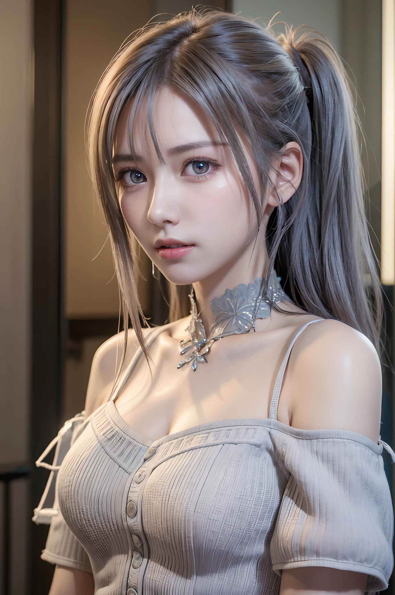 A sexy、an lingerie、Beautiful breasts