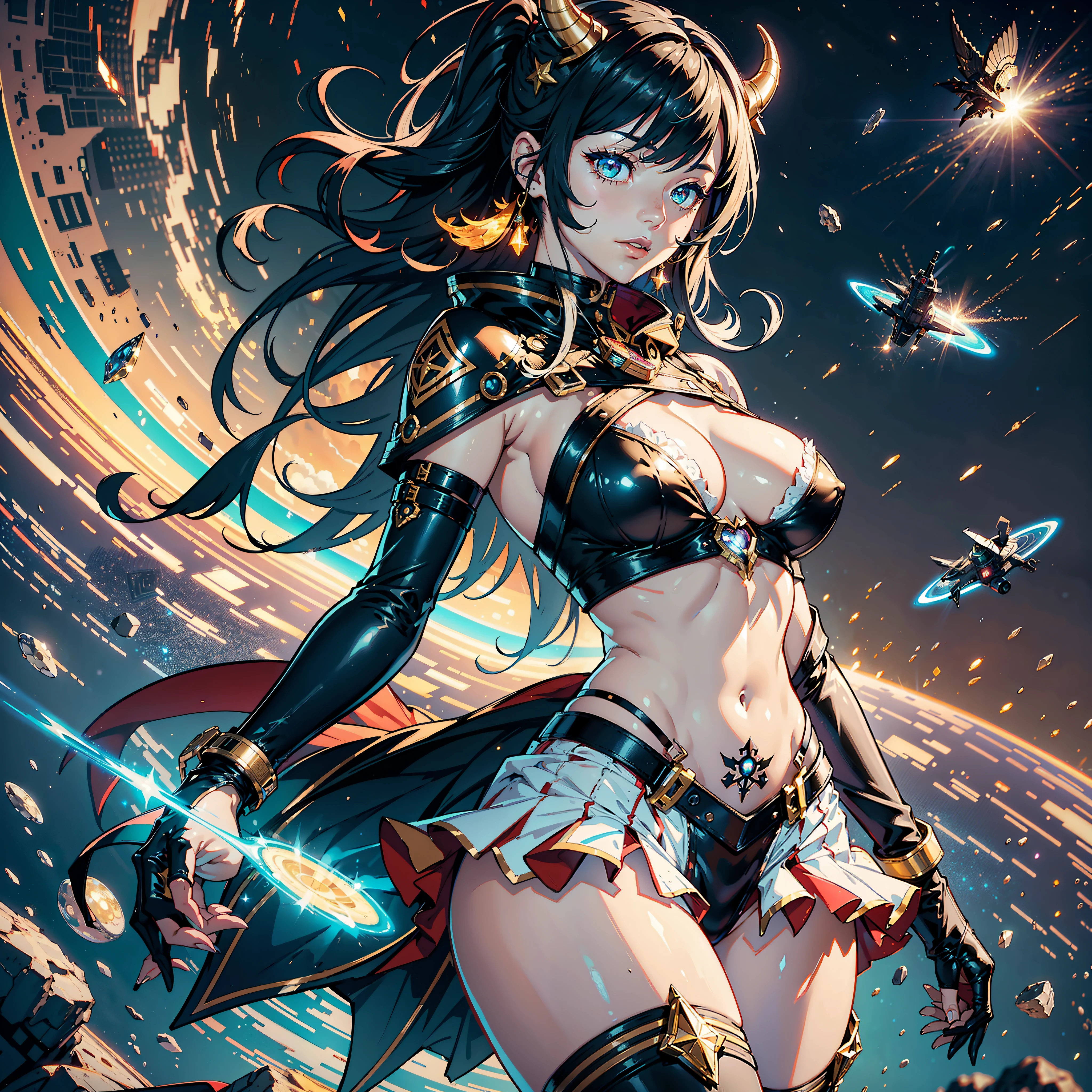 Masterpiece Galaxy space spacesuit space_outfits female Celia_Rose fullbody The_Manned_Maneuvering_Unit (MMU) outfits astronaut girl, propulsion jet-pack missile shot outdoor UNITED STATES Flag Goddess Conceptual contre-jours onyx Star Sun space Station Port War Will-o'-the-wisp Deep Ship, Pilots "Heavy metal" Devastating cyberpunk mature "Luis Royo" dazzling Admiral Marshall richly decorated star Cosplay Royale native Africa women "Celia Rose Gooding" cow-girl "Nyota Uhura" sundrop ultra_Sharpness intricate ultra pro-photorealists optimal ultra high_quality perfection Accuracy reflexes ultra highRes detailed max volumetric graduate netteté improved Octane_render number_rendues UHD XT3 64K 32K 16K 8K DSLR HDR unrealengine5 saturate shadow analogique 3dcg symmetrical sexy body athletic skin tanned saharian african hairstyle dreads kilimandjaro epic cheekbones effects embarrassed redderer eyeliner indigo beautiful eyes sapphires dark black brown lazulis turquoises mouth open teeth obvious smiles fringes ecstatic floating jacket quirky fixed eccentric cape levitating shoulders-off shirt lace clavicles white papillotes embroidered breasts points satin corsait sundrop thick felther felt skirt matching spinels loose swinging navel waist revealing belts-Chastity heart diamond padlock Gold decorated silver agate pubis reveal scarlet pubis-hairy silks garters snaps thighs legs boots stainless steel gothic thick onyx, magic ruby invokes Bees incandescent CGSCOSITY flowering invoke Bees monster equirectangular background 360 Crystalline hearth Queen_Bee Micro Recorder flash (EOS R6 135mm 1/1250s f/2.8 ISO400) Phaser shoot Mechanic Canon-ion opale, mannequins sexual lovely dramatic glass straight armor heavy chrome flat sensor Luminescence rune lava bands antenna engravings Tourmaline glyph plasma fathoms brass chef-d' Michelangelo armoirie earth navy tattoo "Bruce Weber" sex girls naked nsfw varied multi etc.