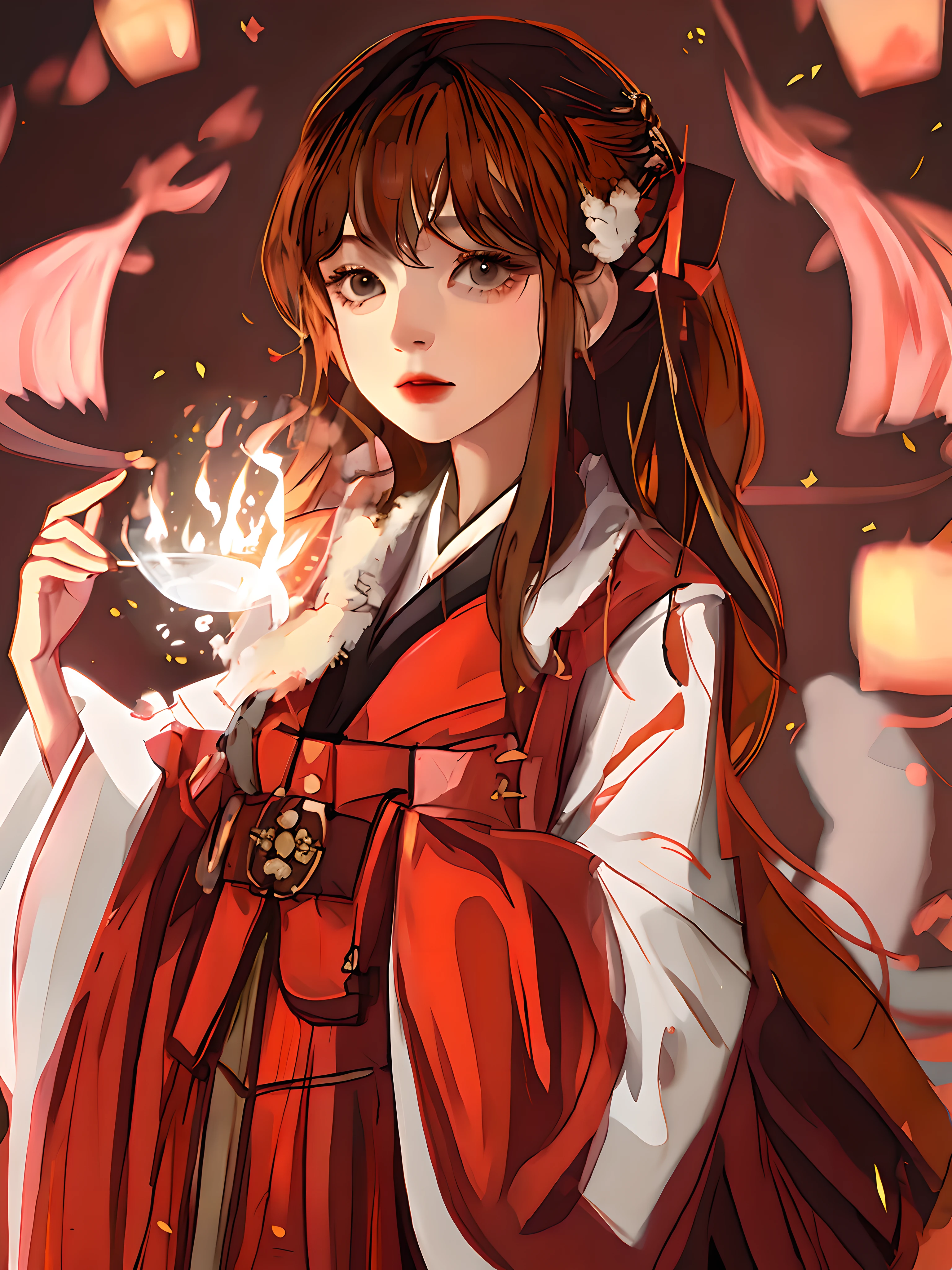 A cloud of magic flame,