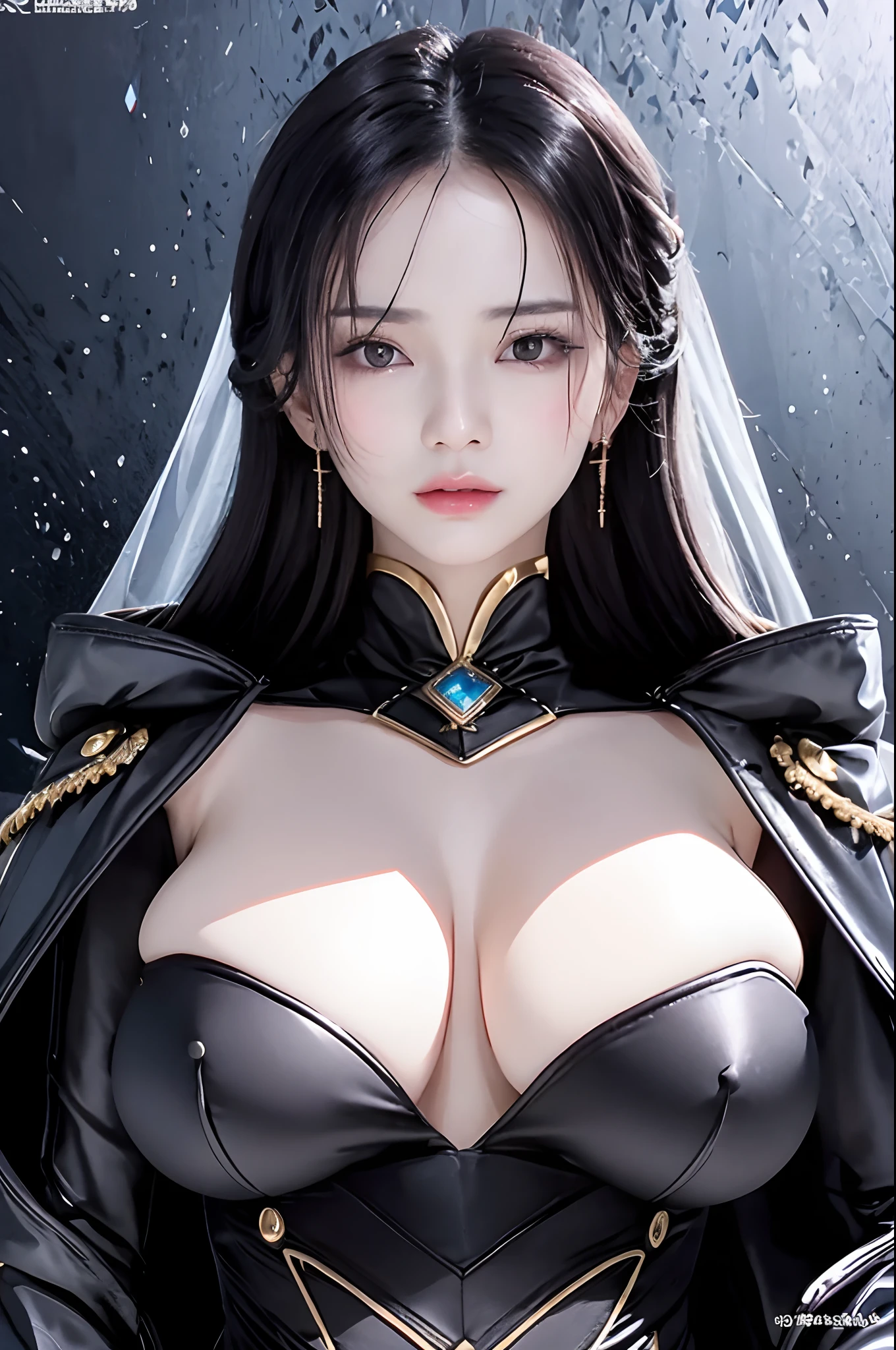 a close up of a woman in a black top and jeans, Korean girl, Beautiful Asian girl, Asian girl, Attractive girl, beautiful Korean women, sie boob, Gorgeous young Korean woman, Japanese model, gorgeous chinese models, cleavage, Good young girl, 18 years old, 2 , oppai, Black bra, Thick neck