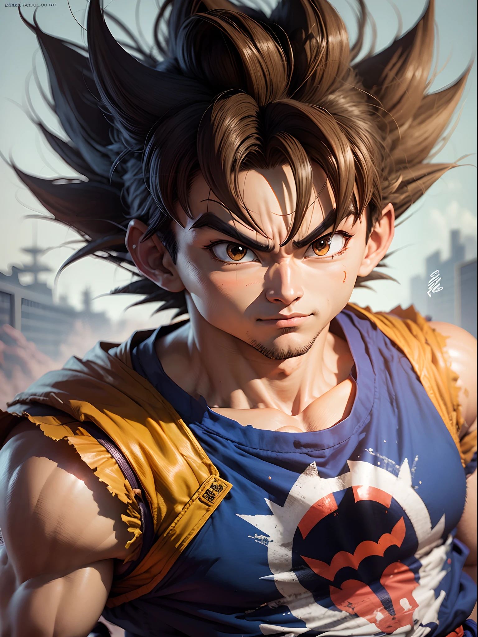 Goku, estilo Toriyama 1990s