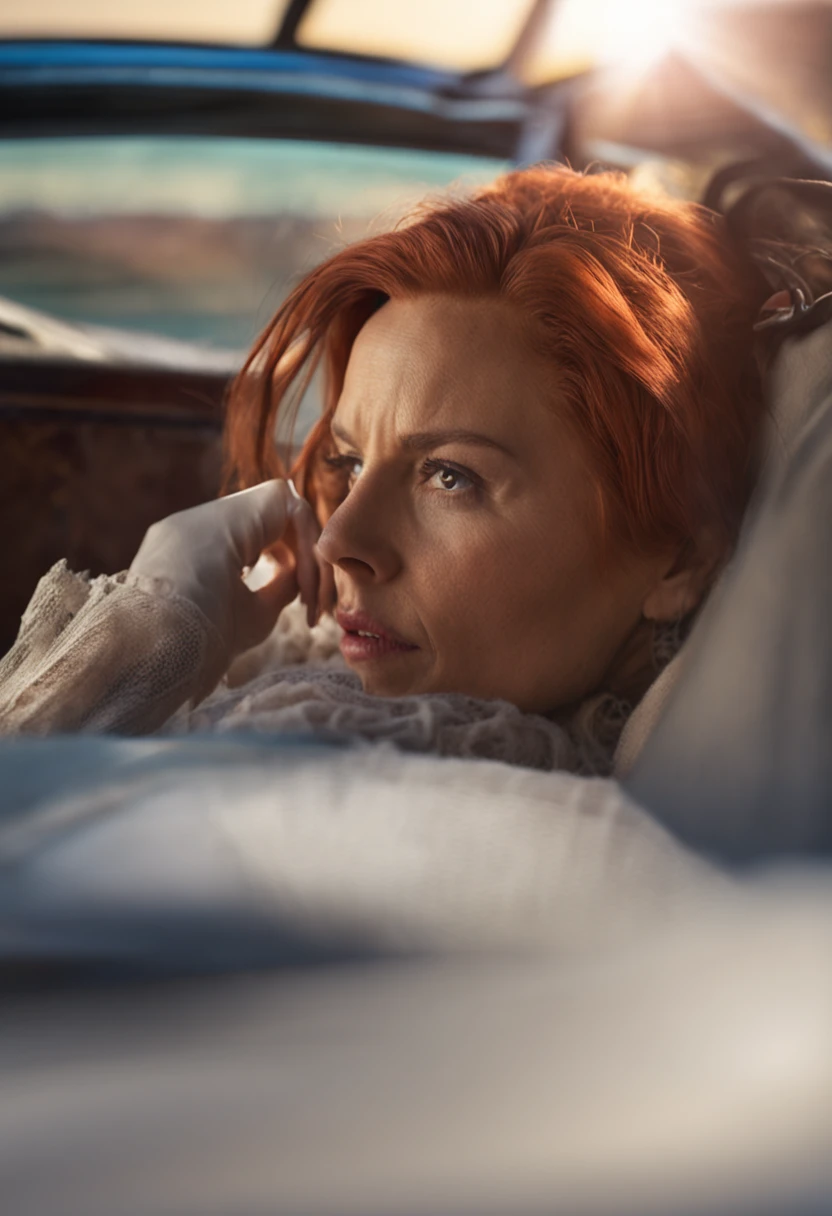 foto de escarlate johansson, mulher bonita cabelo preso para cima, redhead, deitada na cama (pernas abertas), (corpo inteiro: 1,3), figura sexy, (peitos grandes: 1,3), (pelada), (obra-prima) (melhor qualidade ) (detalhado) (8k) (HDR) (papel de parede) (cinematic lighthing) (foco nítido) (intrincado)