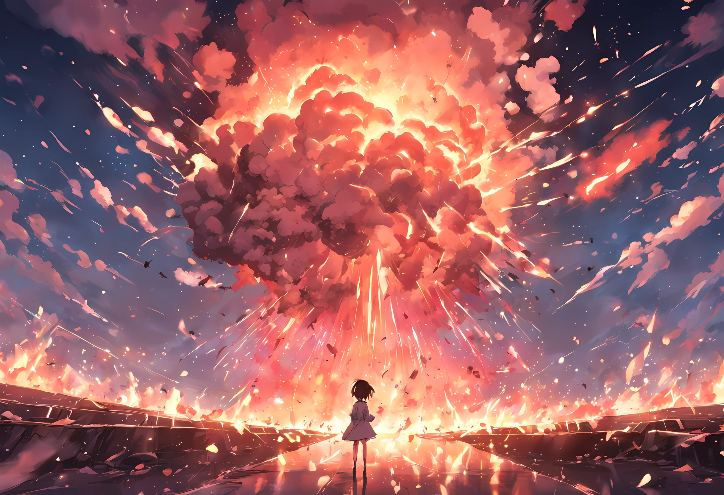 Art is an explosion,Atomic bombing