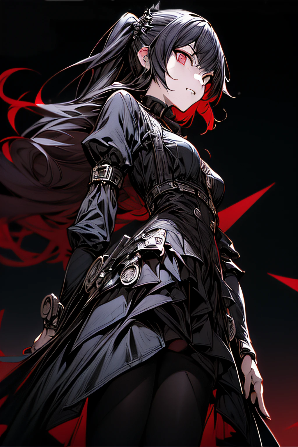 Black the same as the background