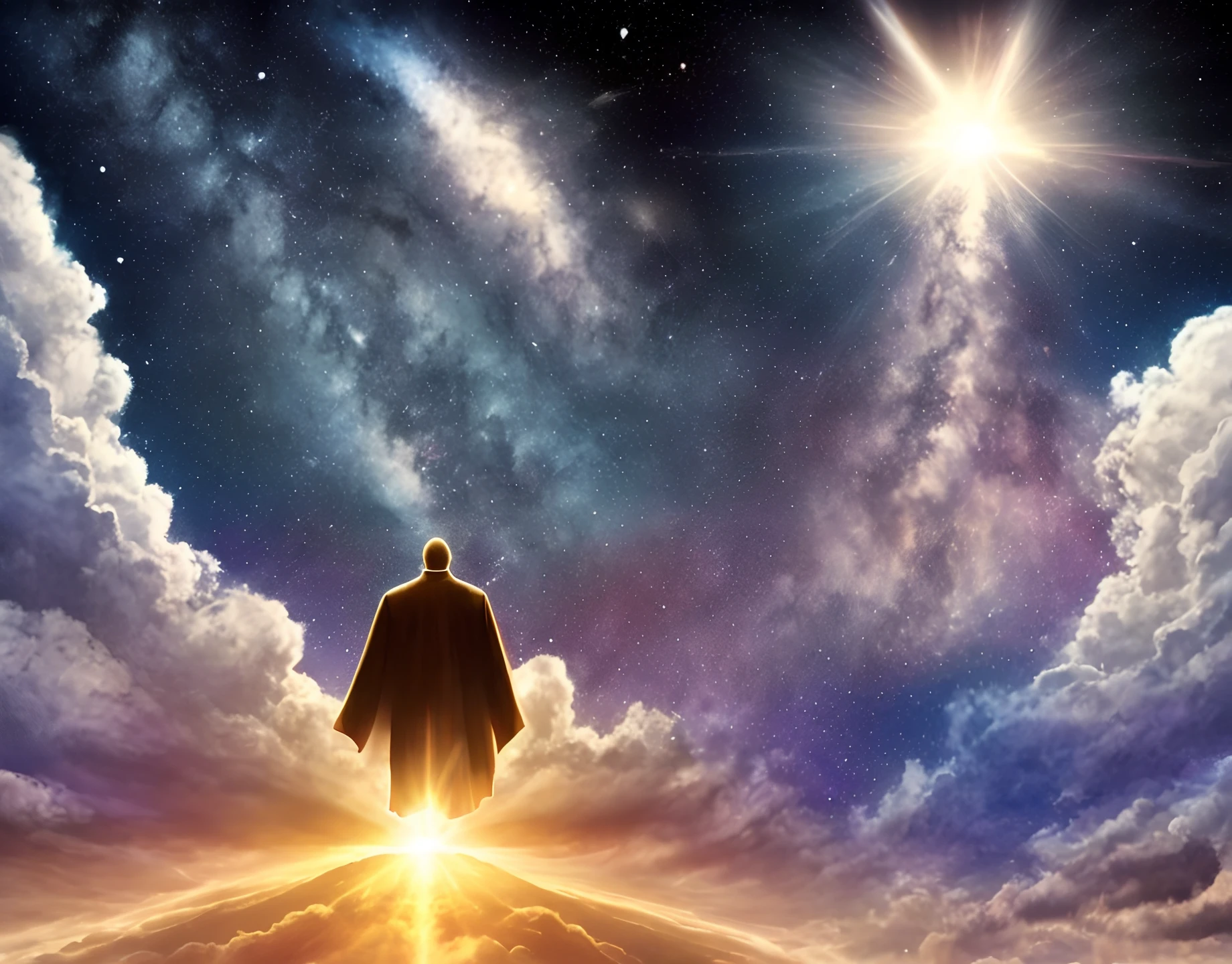 God above the heavens