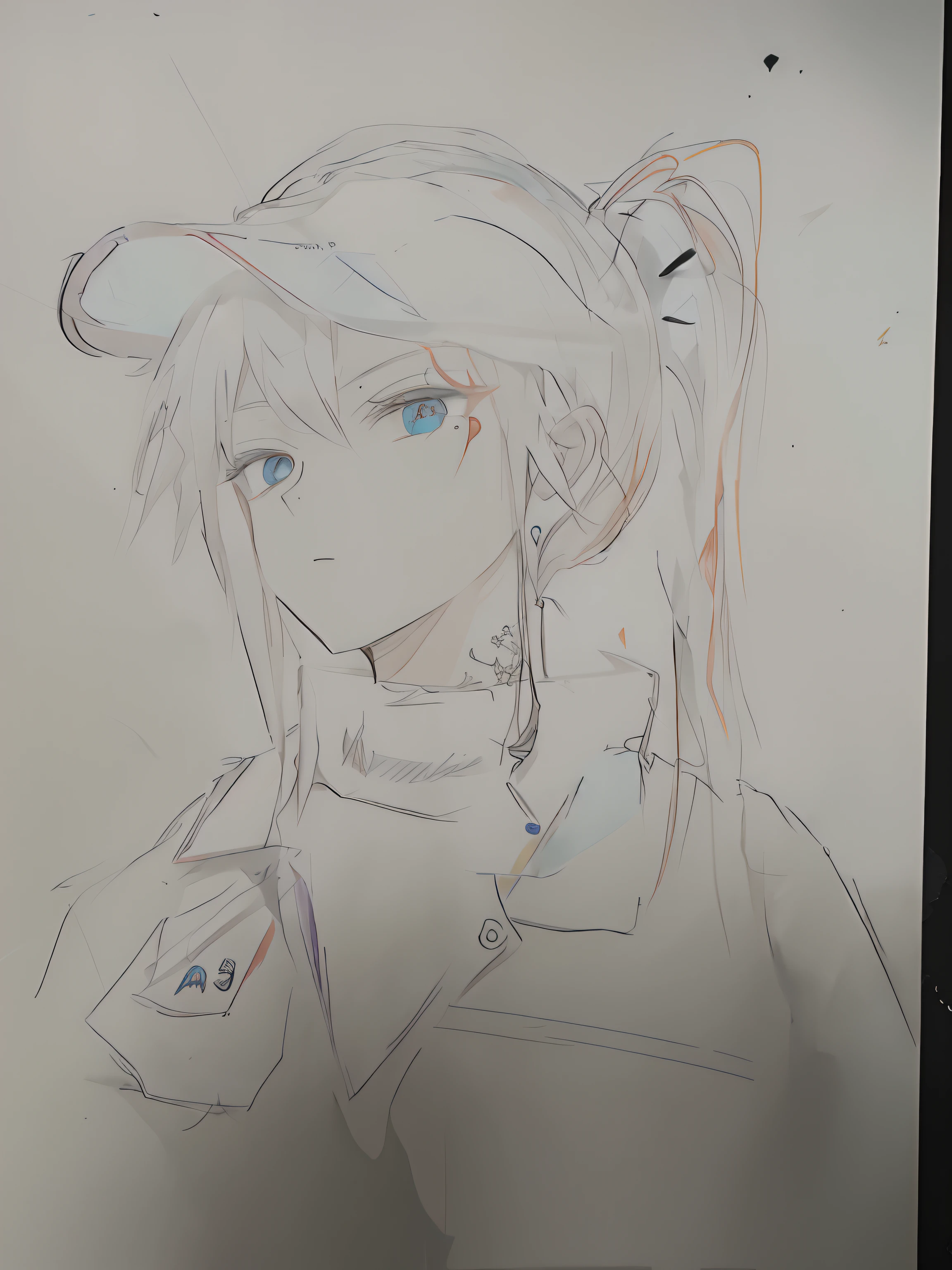 Labor protection service,Sassy,Colorful,Clean and funky,Work cap,Tear mole around the eyebrow,Tattoos between the neck,Details deepened
Collect money to do errands,highly efficient,Color complement,Redhead tie-dye,Blue eyes,Detailed depiction,