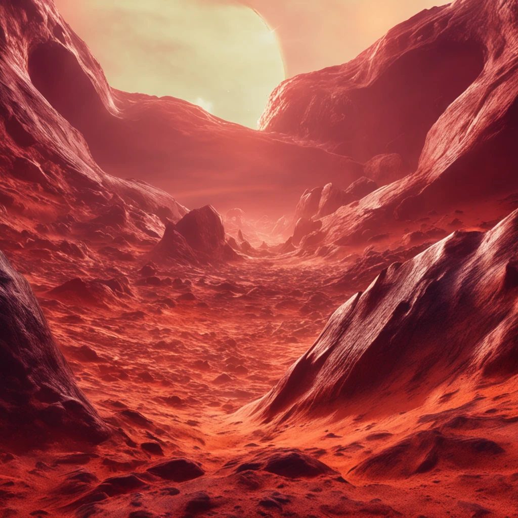 a space art Galactic Landscape, Costa, sky with big red planet , arte conceitual, vetor, alta qualidade, Viewing great detail, Motor irreal, octane rendering, Ultra alta qualidade, ultra high-resolution, surreal, Cor Correta, Good Lighting Settings, good composition, bordas afiadas, harmonious composition, ultra precise, master part, Trabalho premiado, plantas definidas, perfect composition, planeta circular bem definido