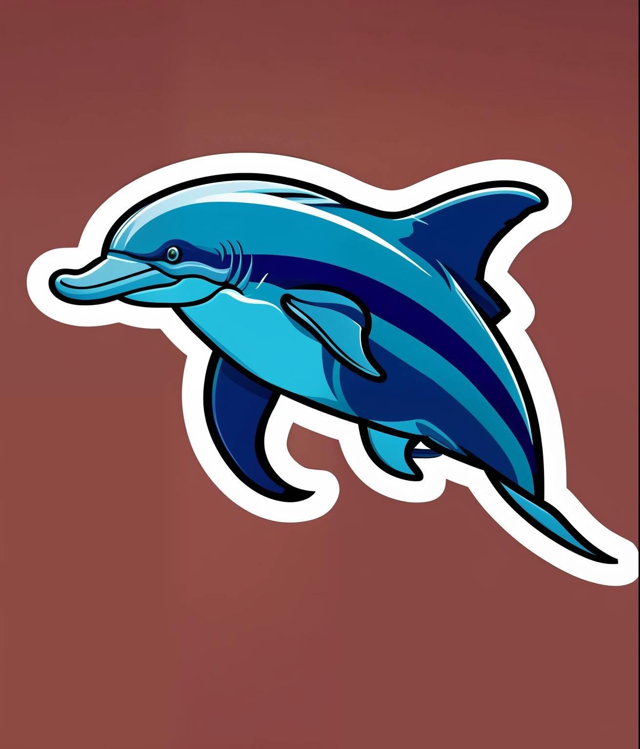dolphins,extremely colorful,vintagestyle,(design for tshirt),Realistic volumetric light of a masterpiece