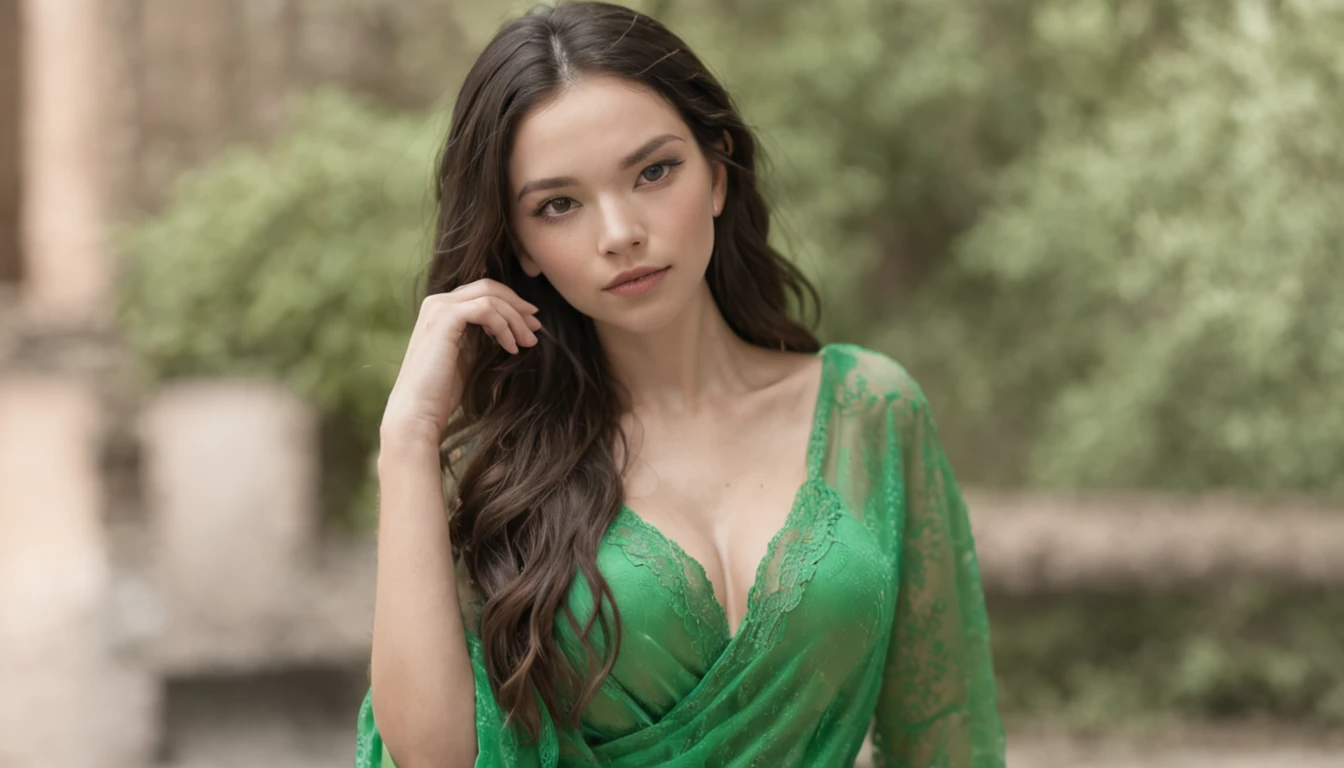 (master part:1.2),best quality,Pisif,taoist,(meditation:1.1), sozinho,uma garota sexy ,Medite de pernas cruzadas, Bright green magic matrix, Flutuar,transparent,Realistic