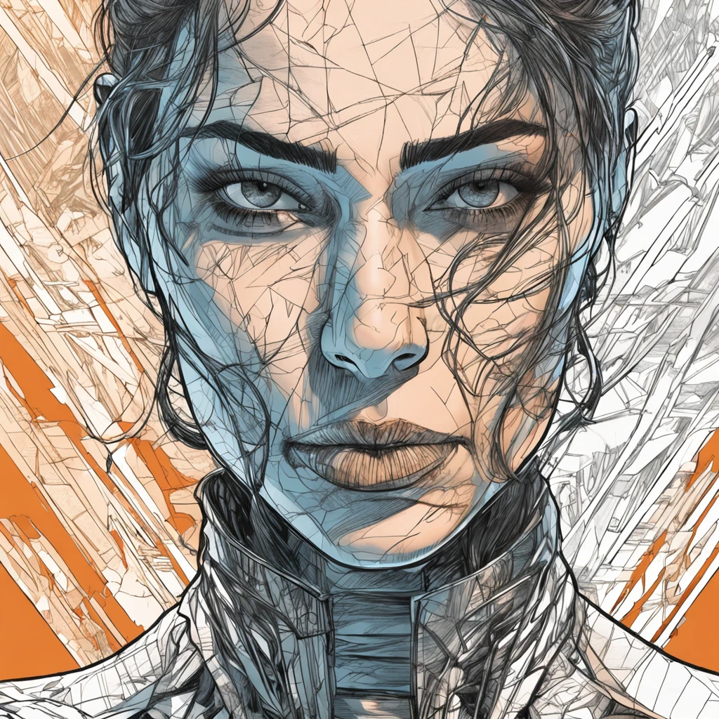 Gal Gadot como Mulher-Maravilha, AB XCover, intricate pencil sketch, olhos expressivos e nariz e boca, un-zoom, por Jim Lee, perfil direito, centrado, visual, intrincado, altamente detalhado, breath-taking, preciso, linear, vibrante, Panoramic, cinemactic