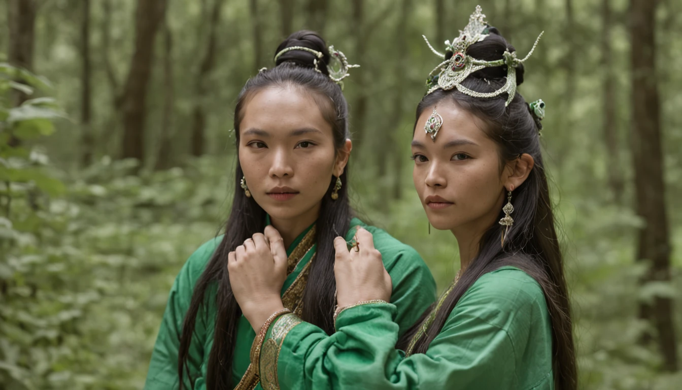 Crimaster part:1.2),melhor qualidade,Pisif,taoist,(meditation:1.1), sozinha,magical forest,um homem tibetano , a Meditar de pernas cruzadas, Bright green magic matrix, Flutuarrealística