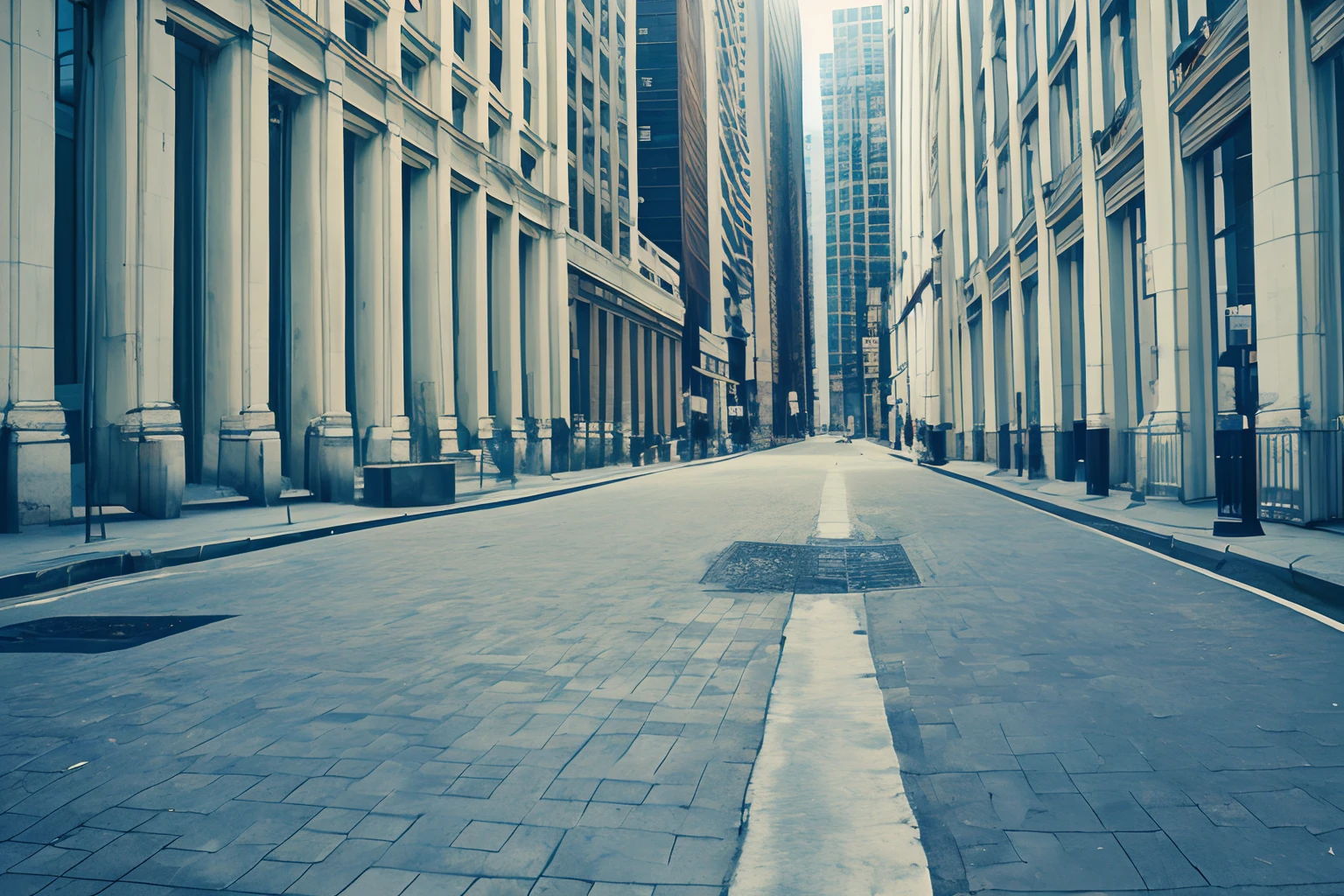 Empty city