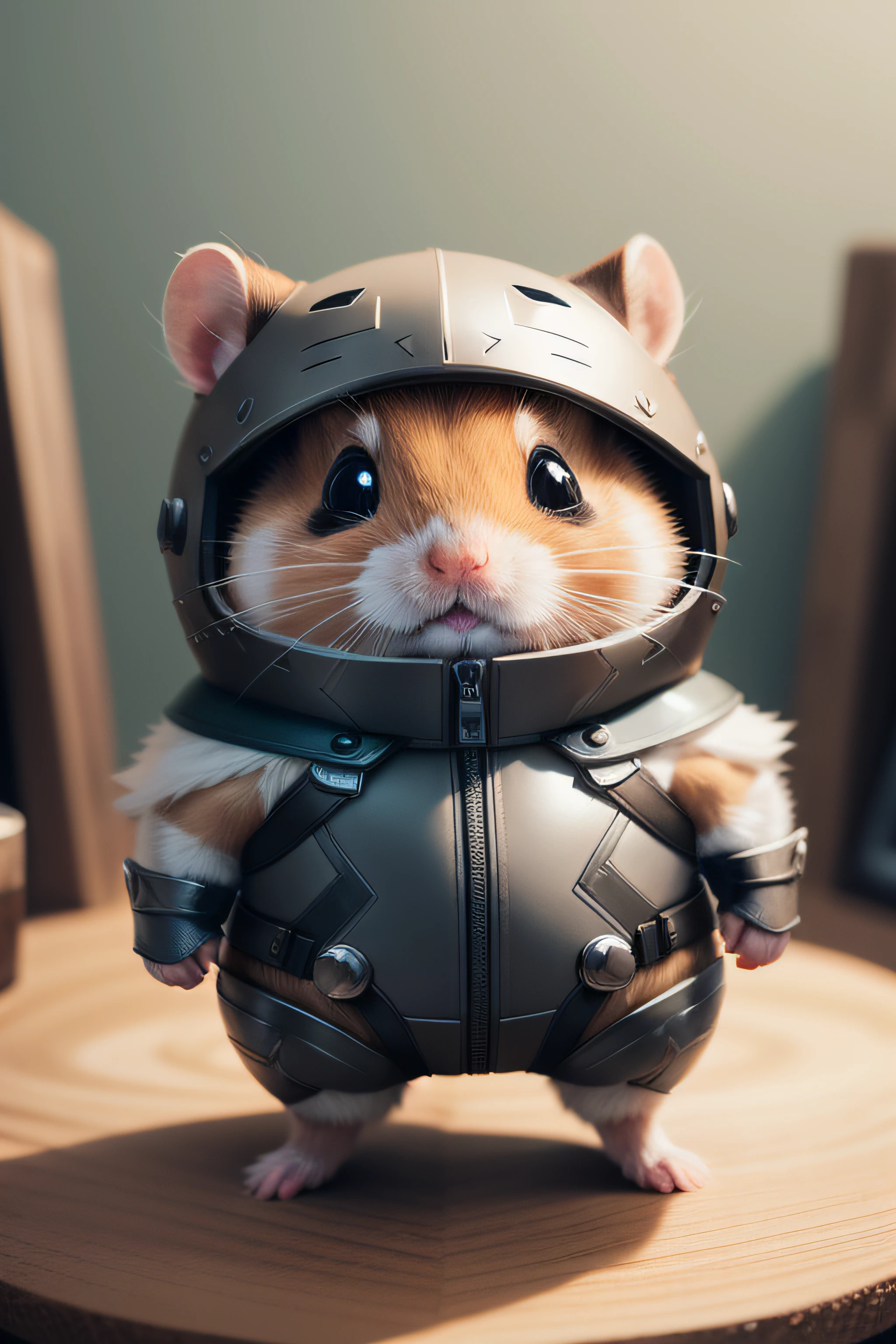 cambelli grey hamster A cute hamster in Thor suit, small, tiny, chibi style, full body, sharp focus, 8k wallpaper, masterpiece