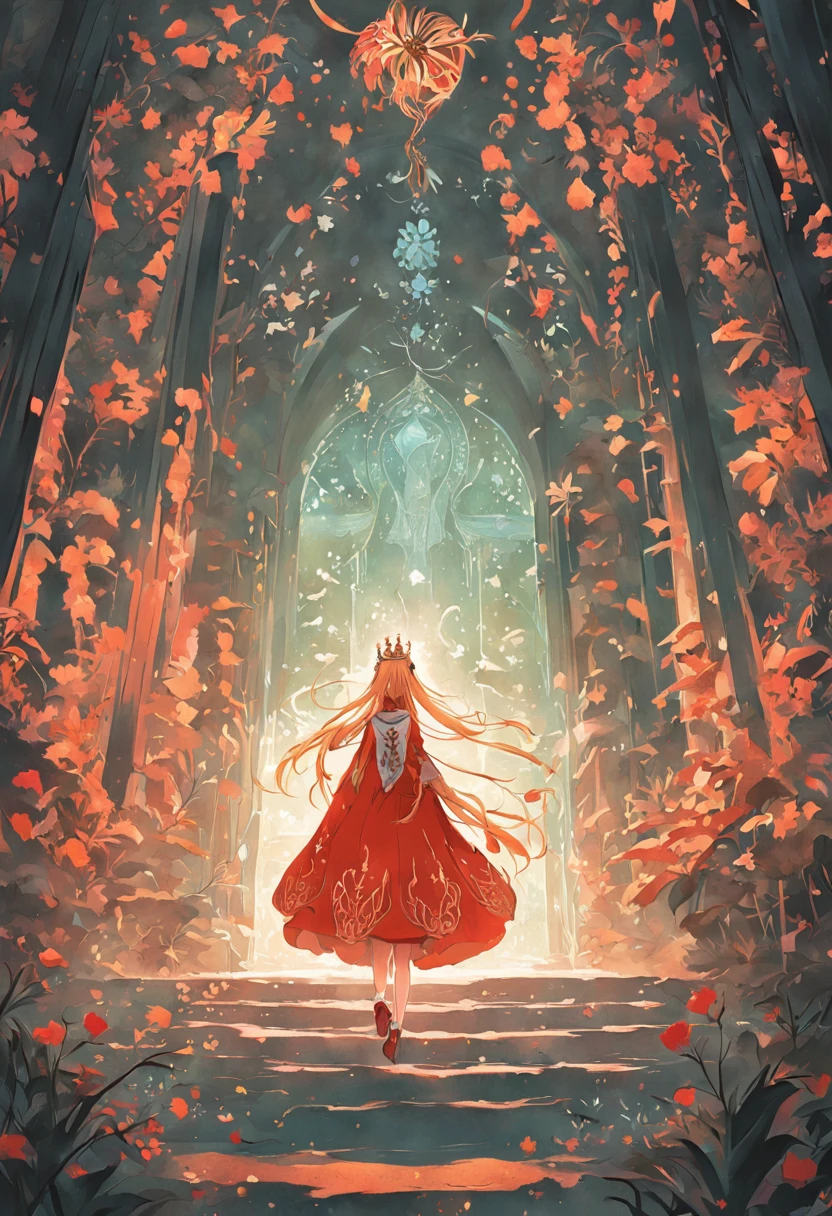 (((tmasterpiece))), beste-Qualit, Ultra-detailed illustration, representing a traditional Russian fairy tale "Vasilisa is beautiful".