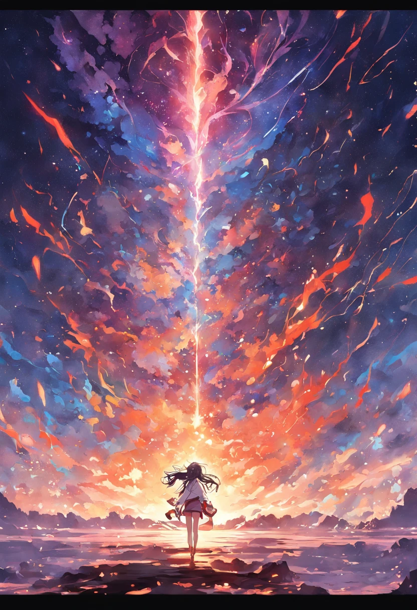 ((melhor qualidade)), ((obra-prima)), (altamente detalhado:1.3) vento e cosmos