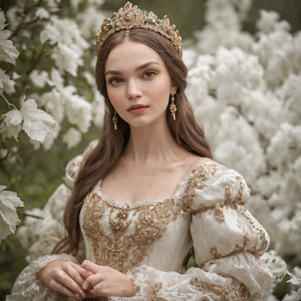 "Interpretation of the traditional Russian fairy tale 'Vasilisa is beautiful' with incredible detail and quality"