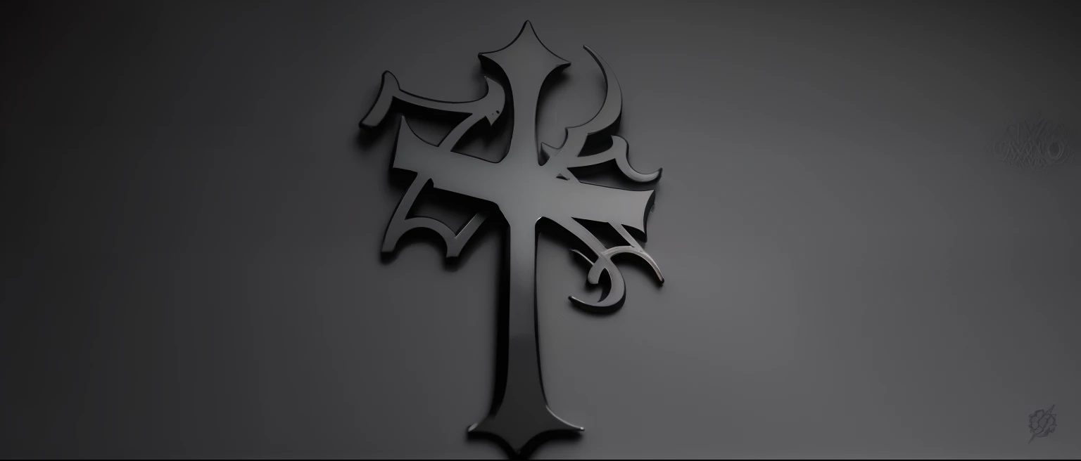 a closeup of a cross with a dragon on it, logotipo da banda de black metal, logotipos de metal preto, leviathan cross, simbolismo ortodoxo diesel punk, cruz, ancient symbol behind it, symbol for the word ersatz, inspired by Kōno Michisei, Santa Cruz, Ankh Symbol, design de tatuagem conceitual, ankh