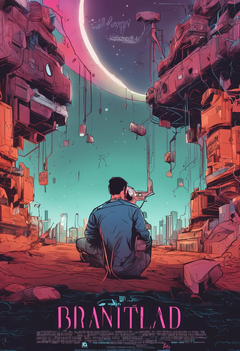 futuro, brainless head, mas com rede digital