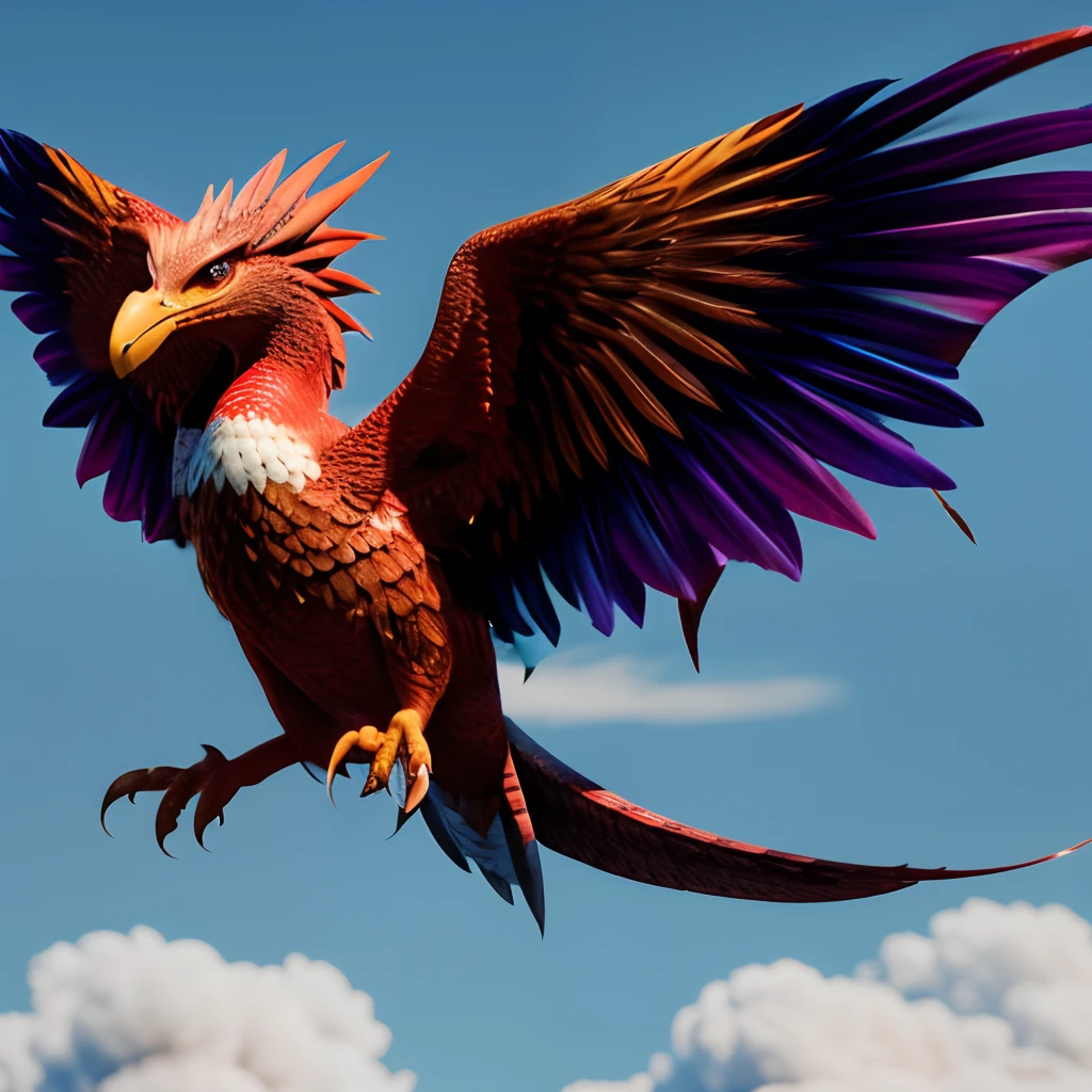 Unique wings,Gradient color,Natural overcoloring