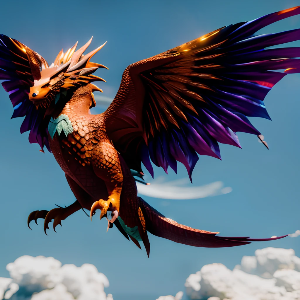 Three View,Model display diagram,fantasy style 8 k octane render, flying mythical beasts, render in unreal engine 5, highly detailed barlowe 8 k, realistic fantasy rendering, created in unreal engine 5, giant dragon flying in the sky, dragons flying in the sky, fully detailed render, rendered in arnold engine, made in unreal engine 5